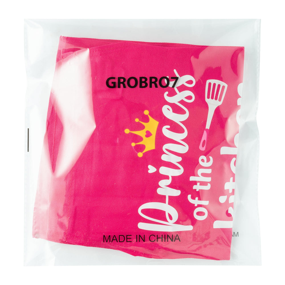 GROBRO7 princess apron set makes a thoughtful gift for budding chefs.