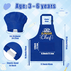 GROBRO7 adjustable neck apron ensures comfortable fits as kids grow