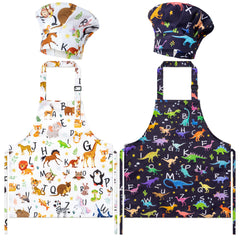 GROBRO7 kids apron and hat set packaging for gift-ready play