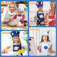 GROBRO7 waterproof, durable fabric keeps clothes clean during messy activities
