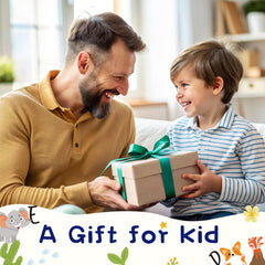 GROBRO7 waterproof kid apron protects clothes during crafts