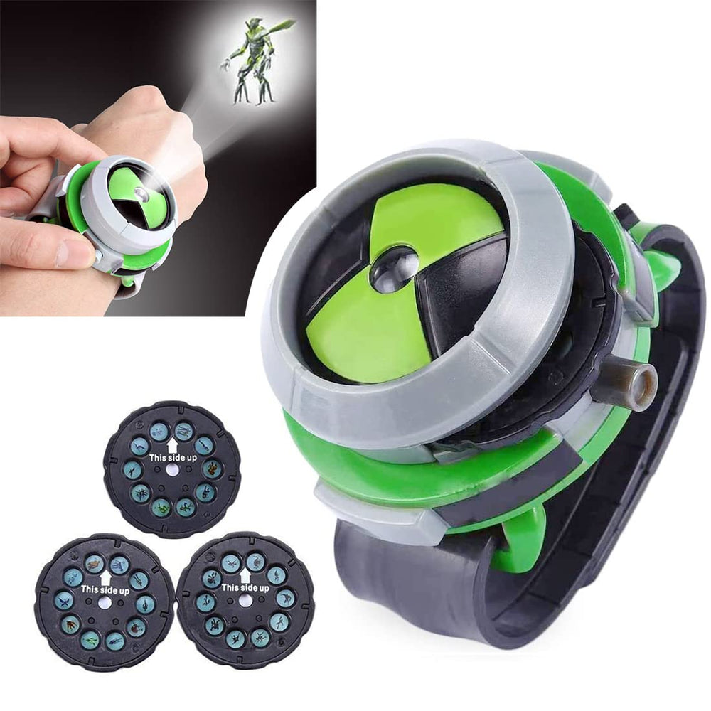 Grostmend Ben 10 Watch Projector front view for dynamic playtime