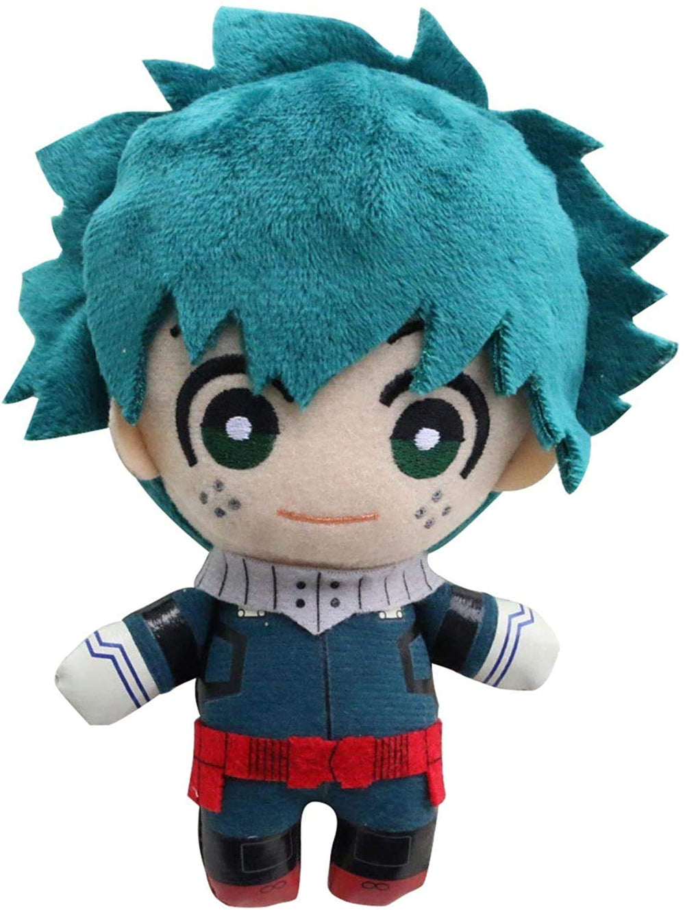 Groydbna MHA plushie green front view; soft cuddle buddy