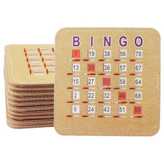 GSE Games & Sports Expert 5Ply shutter bingo cards with sliding windows for quick number coverage.