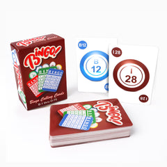 GSE bingo calling cards premium deck with bold, readable numbers for quick setup