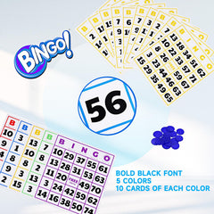 GSE bingo cards thick paper design supports repeated use across sessions