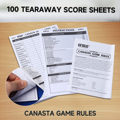 GSE Canasta trick-values guide helps tally complex plays confidently.