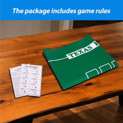 GSE family game-night poker mat creates a social home atmosphere