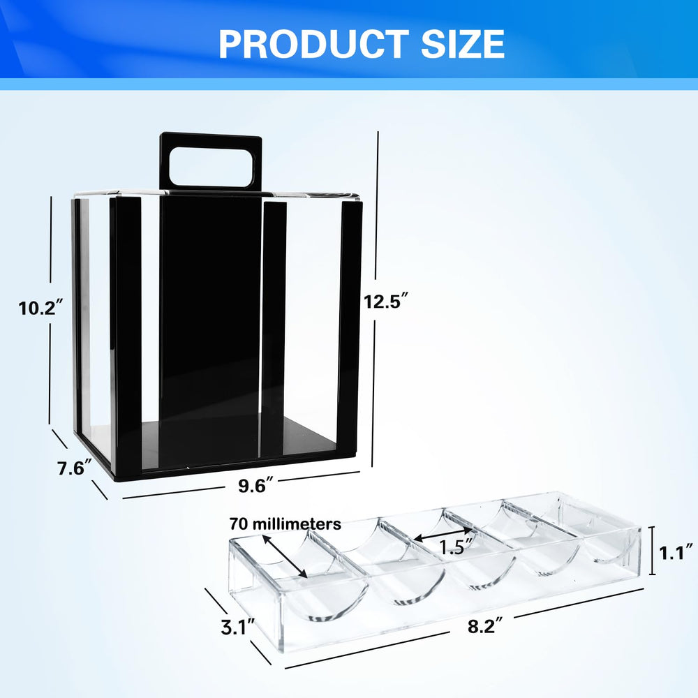 GSE case with integrated handle for easy transport to home games