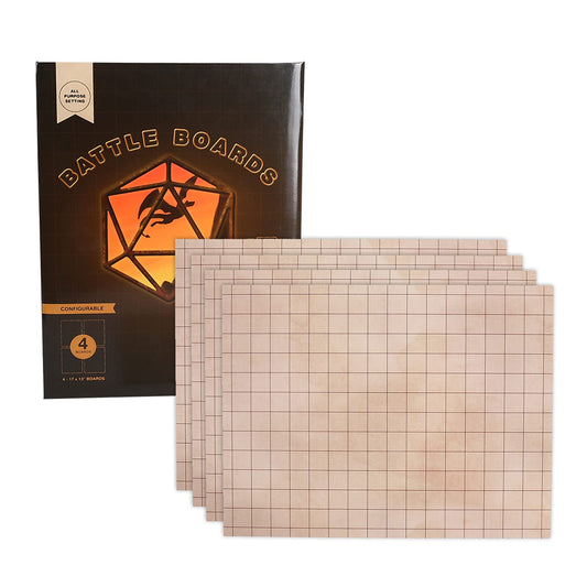 GSM Brands Battle Mat grid front for precise tactical planning during RPGs