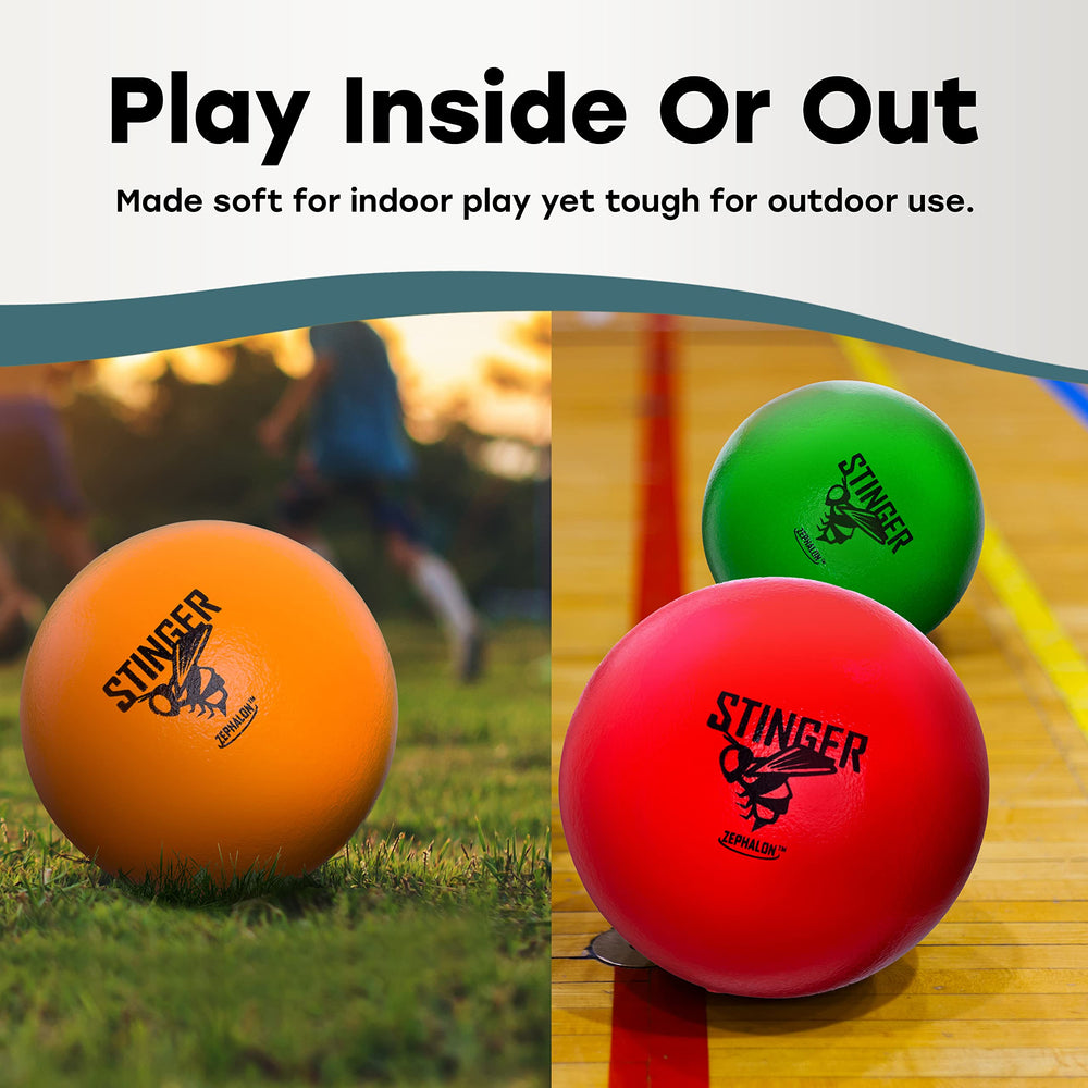 GSM Brands dodgeballs arrive ready to use—no pumps or needles required.