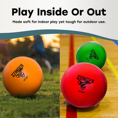 GSM Brands dodgeballs arrive ready to use—no pumps or needles required.