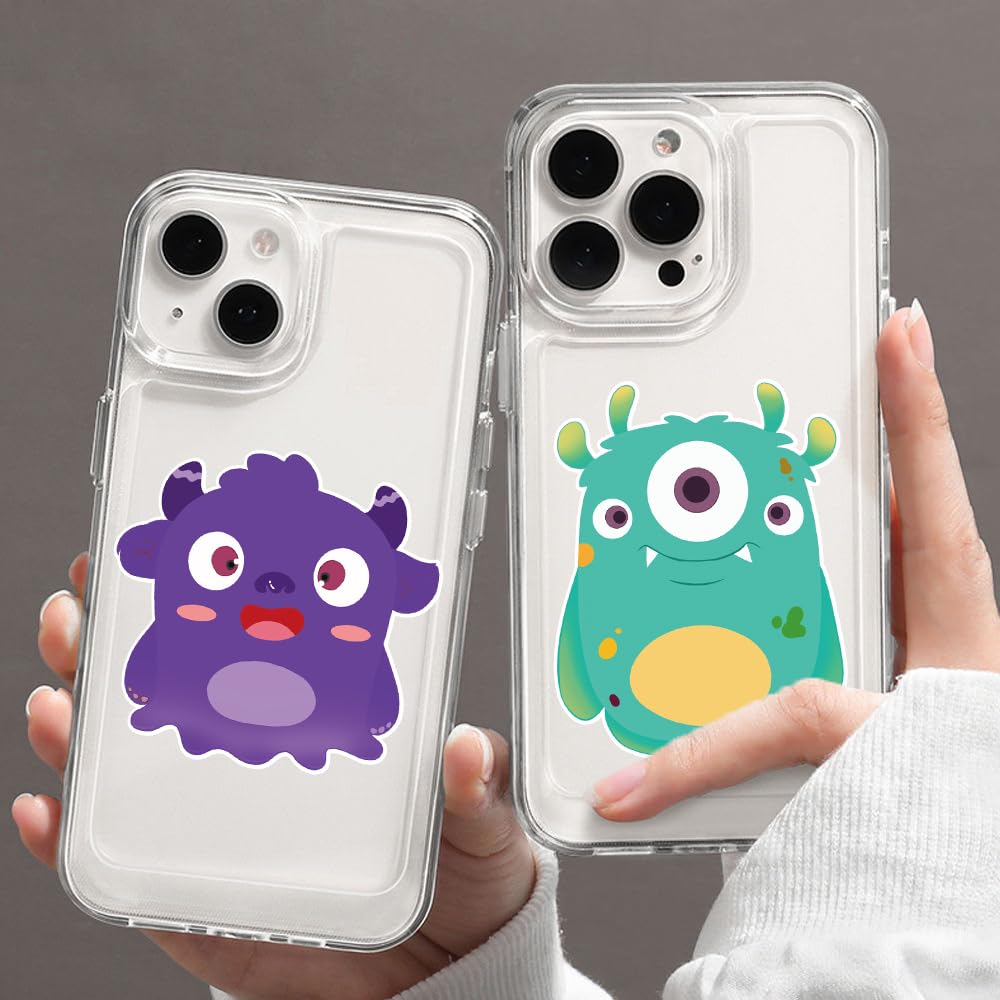 GUBPHK monster-face-stickers-sheet-06 perfect for kids' crafts and gift making.