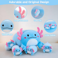 Gudisi axolotl plush elastic cotton fill for comfortable cuddling