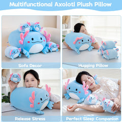 Gudisi axolotl plush gift-ready packaging for celebrations