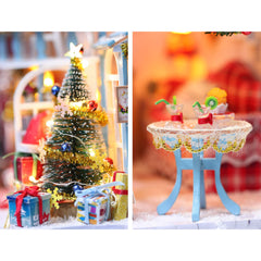 GuDoQi DIY dollhouse music element for charming ambience.