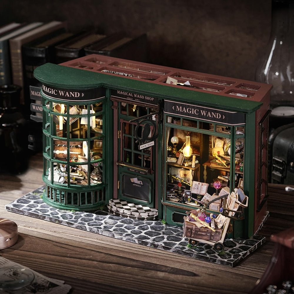GuDoQi DIY miniature house kit gift-ready packaging ideal for holidays or birthdays