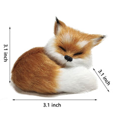 GUDVES soft fox sculpture offers a gentle, comforting decorative accent.