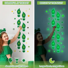 Gueevin leprechaun footprints decor for classrooms creating interactive treasure hunt paths