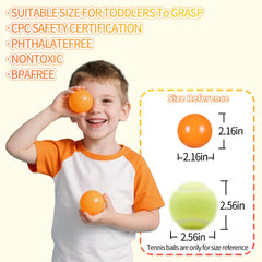 GUESVOT bright colors enhance tactile play and color recognition.
