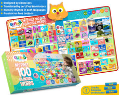 GUFINO poster designed for home or classroom setup with easy wall mounting.