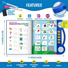 GUFINO preschool learning toy encourages independent play and early literacy skills.