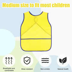 Guiqulai art smock colorful ensemble for kids' art time.