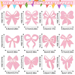 Guiqulai versatile toppers suit cakes, cupcakes, and fruit platters for events