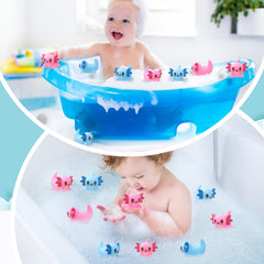 Guiqulai water-play axolotl toys, safe in pool and tub