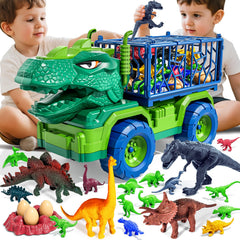 Guminnara 22-in-1 T-Rex Truck front view for imaginative play