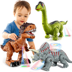 Guminnara Tyrannosaurus walking toy with realistic skin texture for engaging pretend play