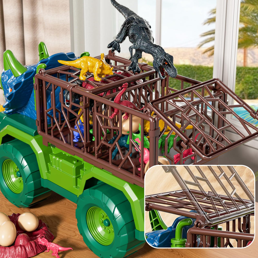 Guminnara dinosaur eggs nest adds interactive egg-hunt play.