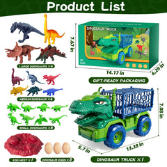 Guminnara large dinos inside carrier for storytelling