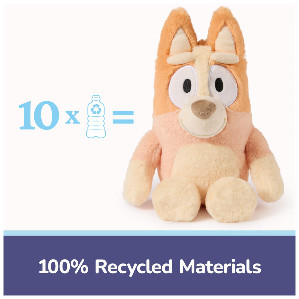 GUND Bingo stuffed arms in a playful, floppy pose.