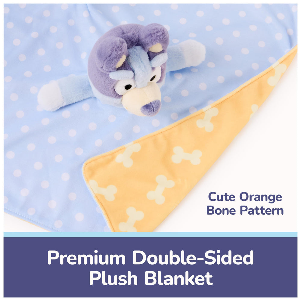 GUND Bluey plush uses recycled materials for safe baby cuddles