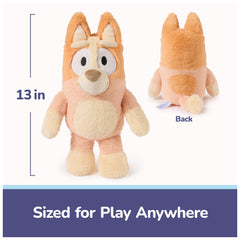GUND Bingo in Bluey collection display, ready for gifting.