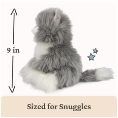 GUND Camilla Kitten plush with blue eyes adds gentle charm to playtime