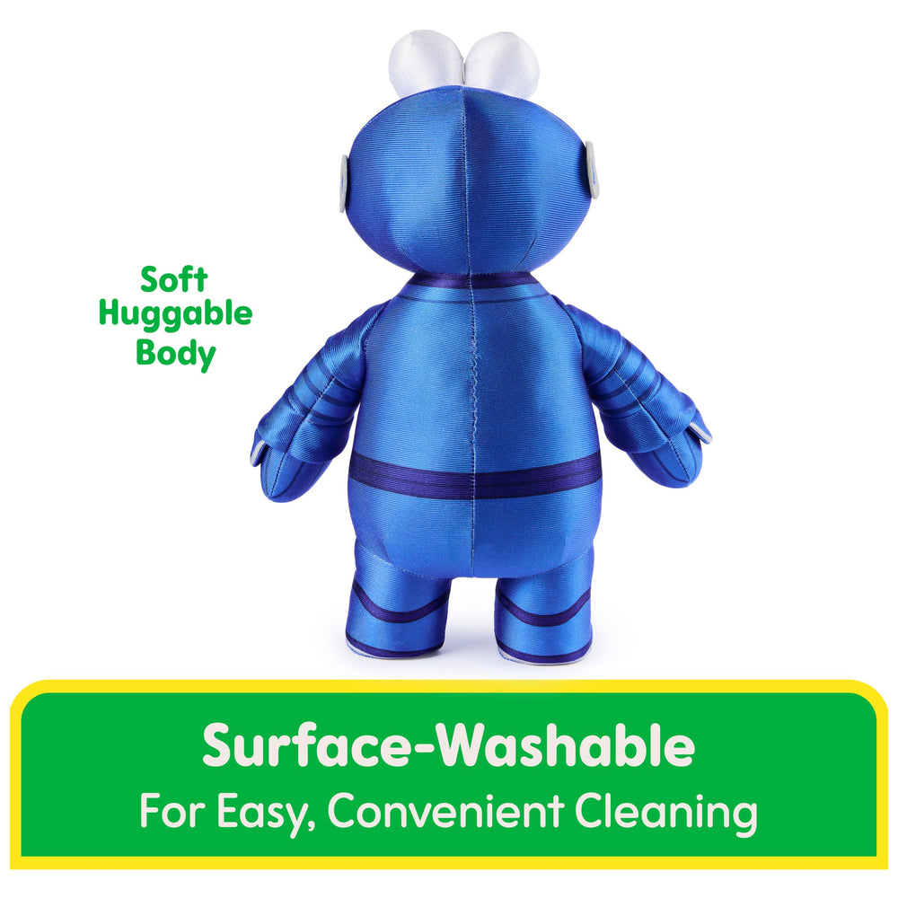 GUND Cookie Monster Mecha googly eyes and smile add friendly charm