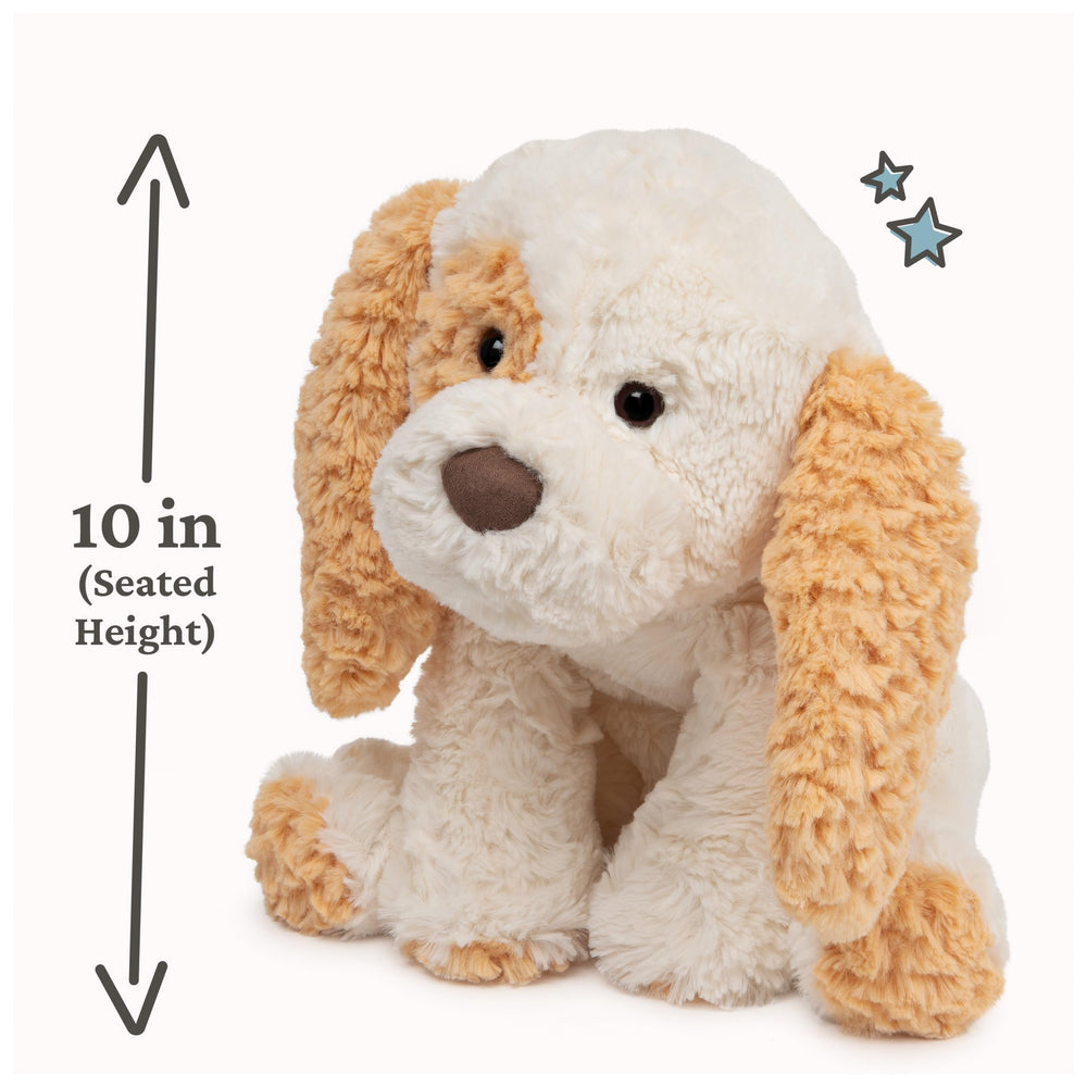 GUND Cozys Puppy Plush soft fur texture invites gentle hugging.