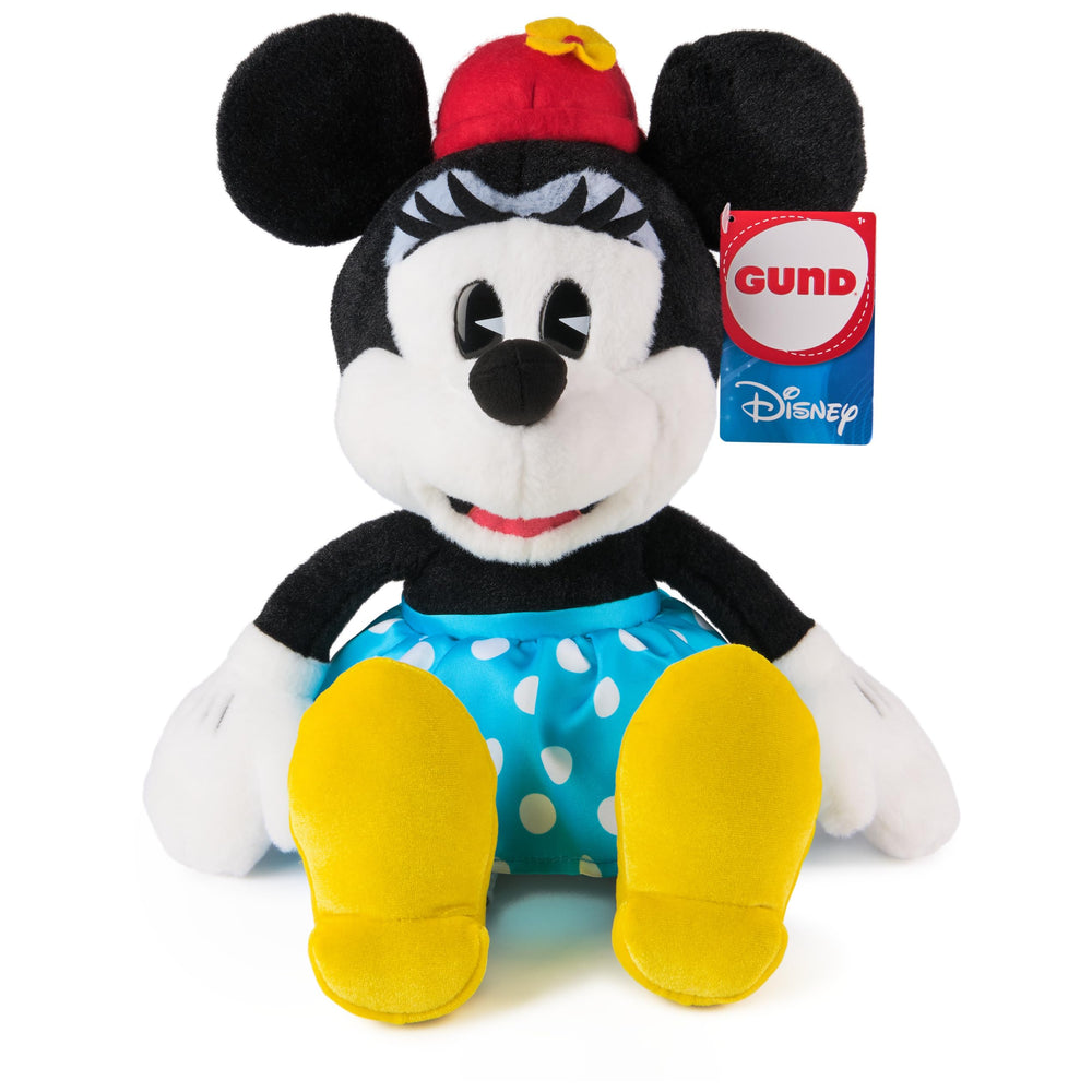 GUND Minnie Mouse 14-inch classic plush cuddly display-worthy companion for kids and collectors