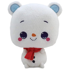 GUND Drops Benny Burr snowman plush, 6-inch cuddle buddy for play and display.