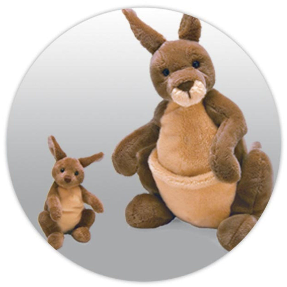 GUND Jirra Kangaroo features removable joey for storytelling and portability