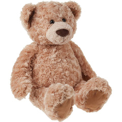 GUND Maxie surface-washable bear, easy to clean after playtime and adventures.