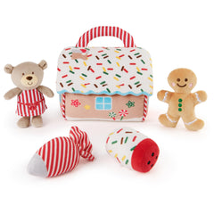 GUND My First Gingerbread House playset: baby-friendly design and storage for toys.