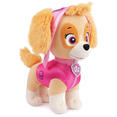 GUND Paw Patrol Skye 12-inch plush in heroic standing pose for imaginative play.