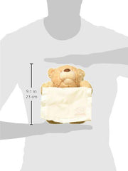 GUND Peek-A-Boo Bear features animated mouth and arm movements that delight during play