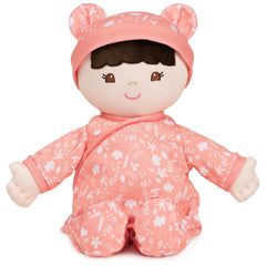 GUND Poppy doll face shows soft plush for newborn snuggles