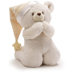 GUND Prayer Teddy Bear with soft plush, ideal for comforting bedtime prayers.