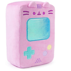 GUND Pusheen with blue holographic screen adds playful decor