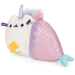 GUND Pusheen silver horn detail on the plush Pusheenicorn.